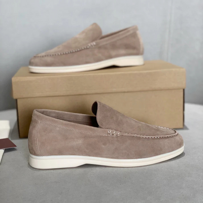 George™ | Classic Brand Suede Loafers