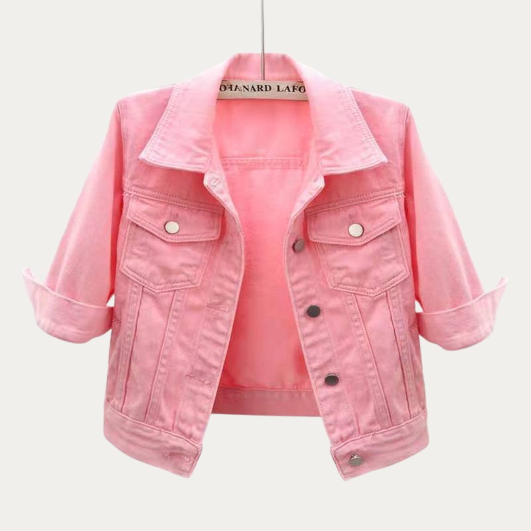 Blair™ | Colorful Denim Jacket