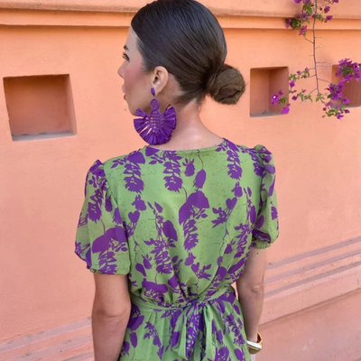 Isabella™ | V Neck Maxi Dress