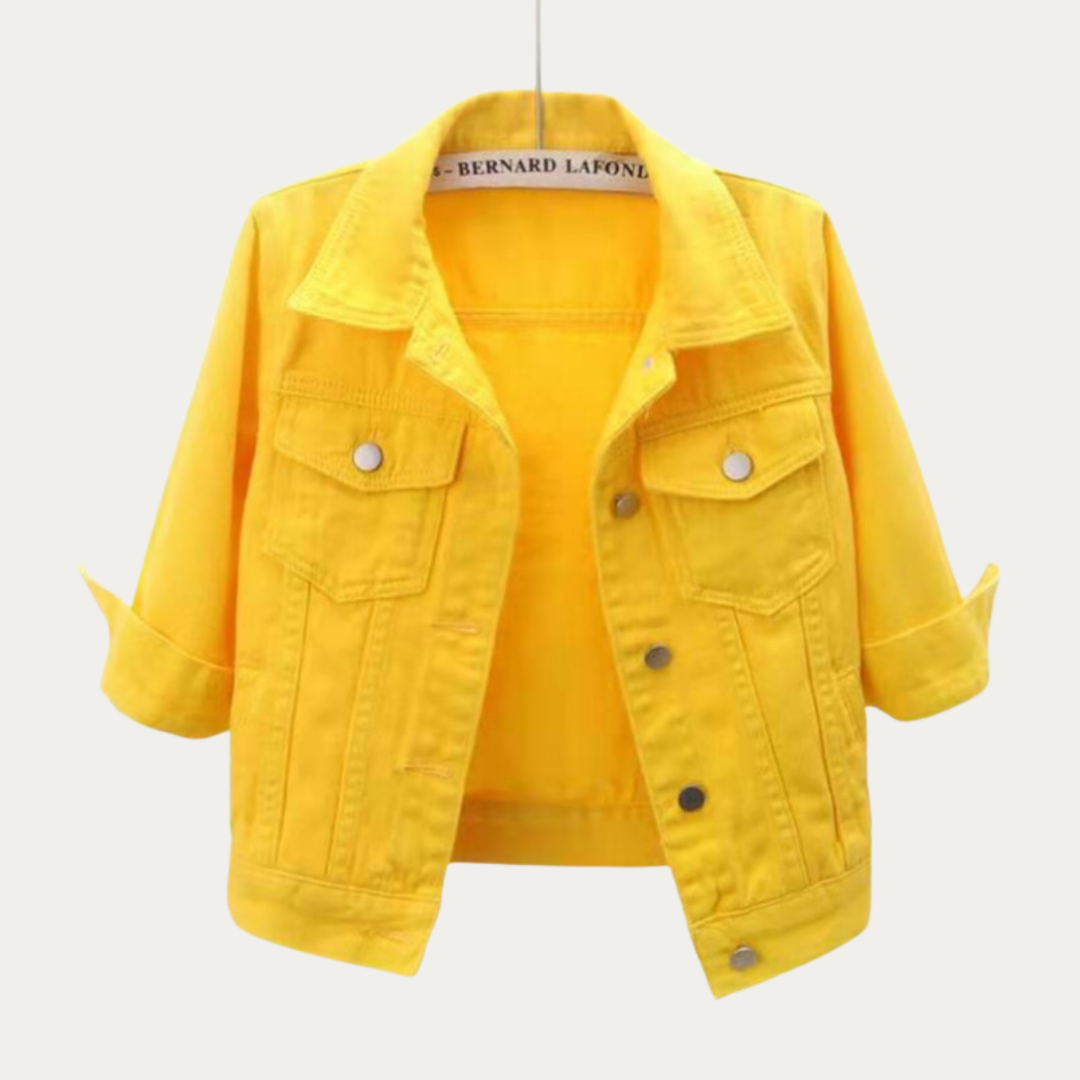 Blair™ | Colorful Denim Jacket