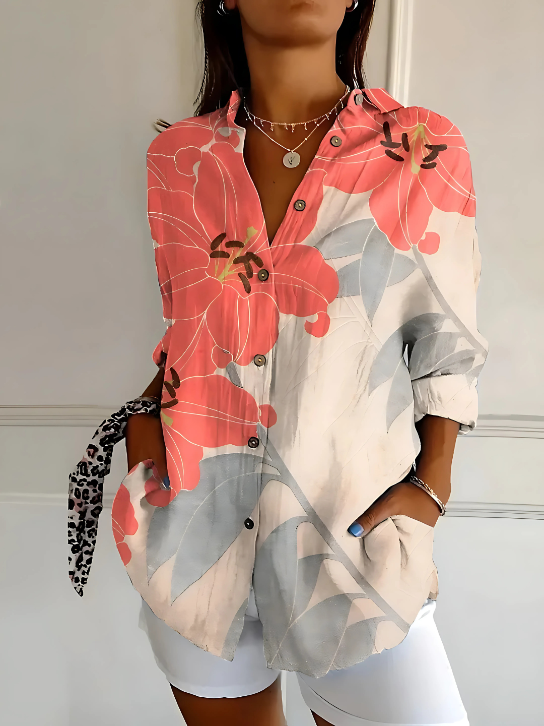 Beatrix™ | Floral Pattern Blouse