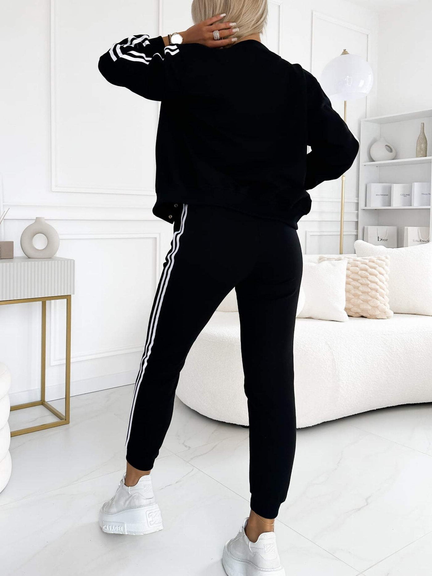 Freya™ | Women's Striped Jacket, Vest & Pants