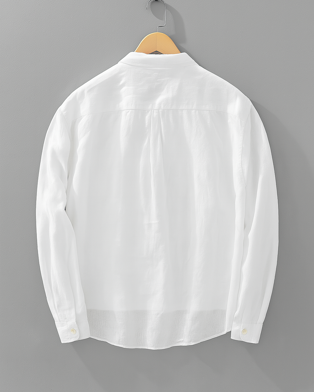 Harvey™ | Square Collar Long Sleeve Shirt