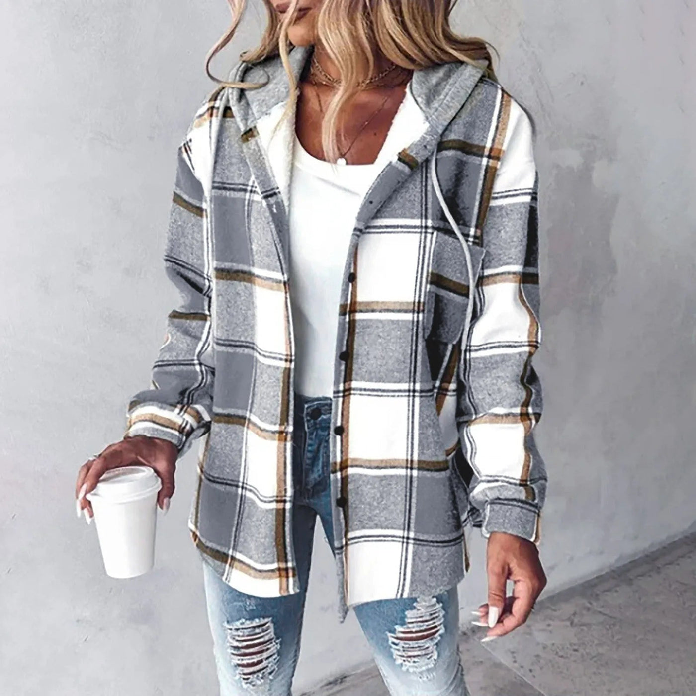 Anna™ | Flannel Jacket