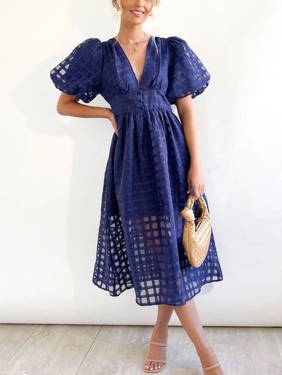 Quinn™ | Elegant Summer Midi Dress
