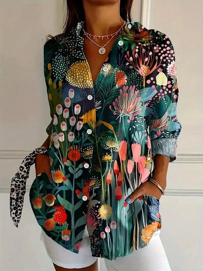 Frankie™ | Colorful Blouse with a Playful Print