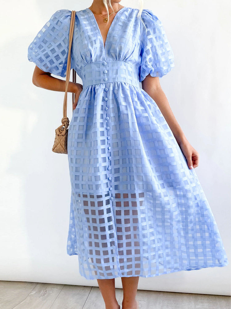 Quinn™ | Elegant Summer Midi Dress