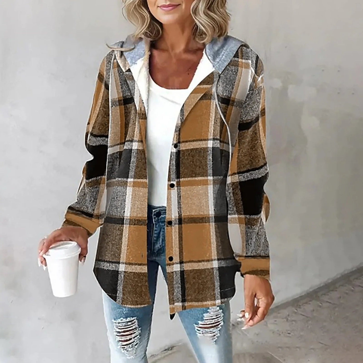 Anna™ | Flannel Jacket