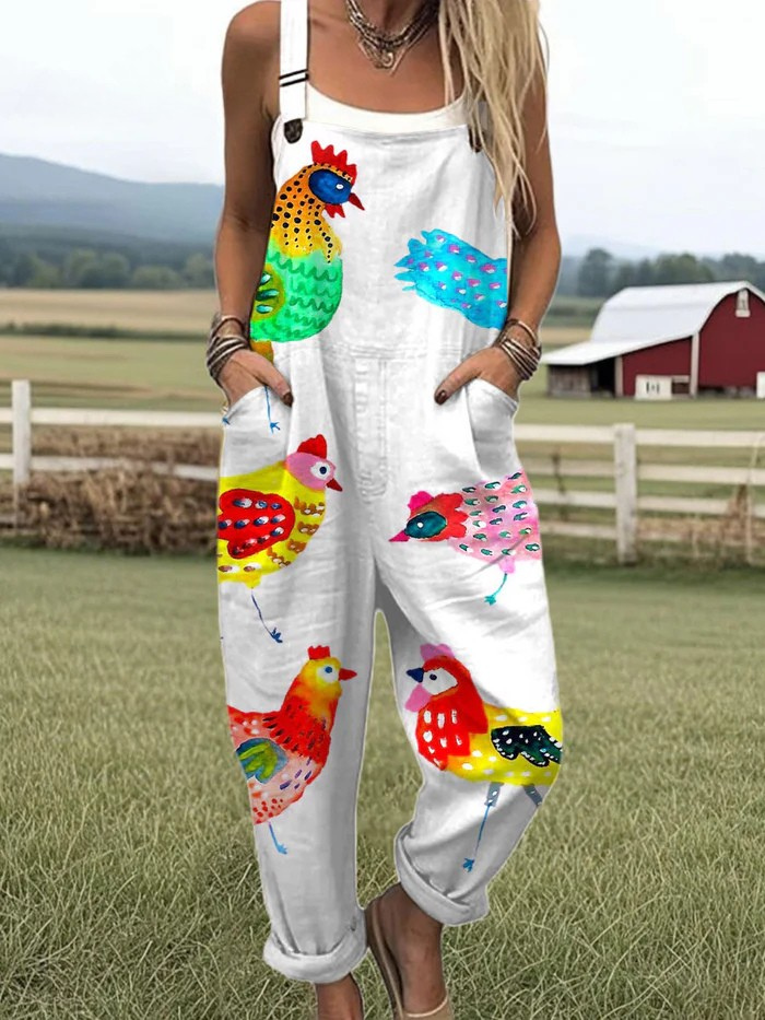 Penelope™ | Vintage Blomstret Jumpsuit
