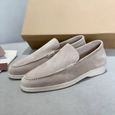 George™ | Classic Brand Suede Loafers