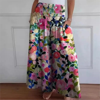 Arleen™  | High Waist, Wide Leg Pants with Pocket