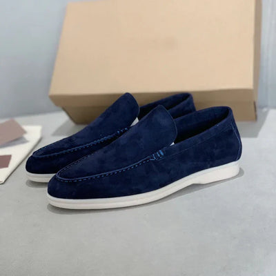 George™ | Classic Brand Suede Loafers