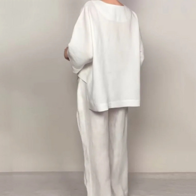 Daisy™ | Full Sleeve Top & Wide-Leg Set