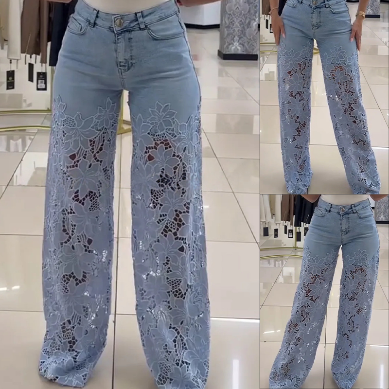 Darla™ | Patchwork Denim Jeans