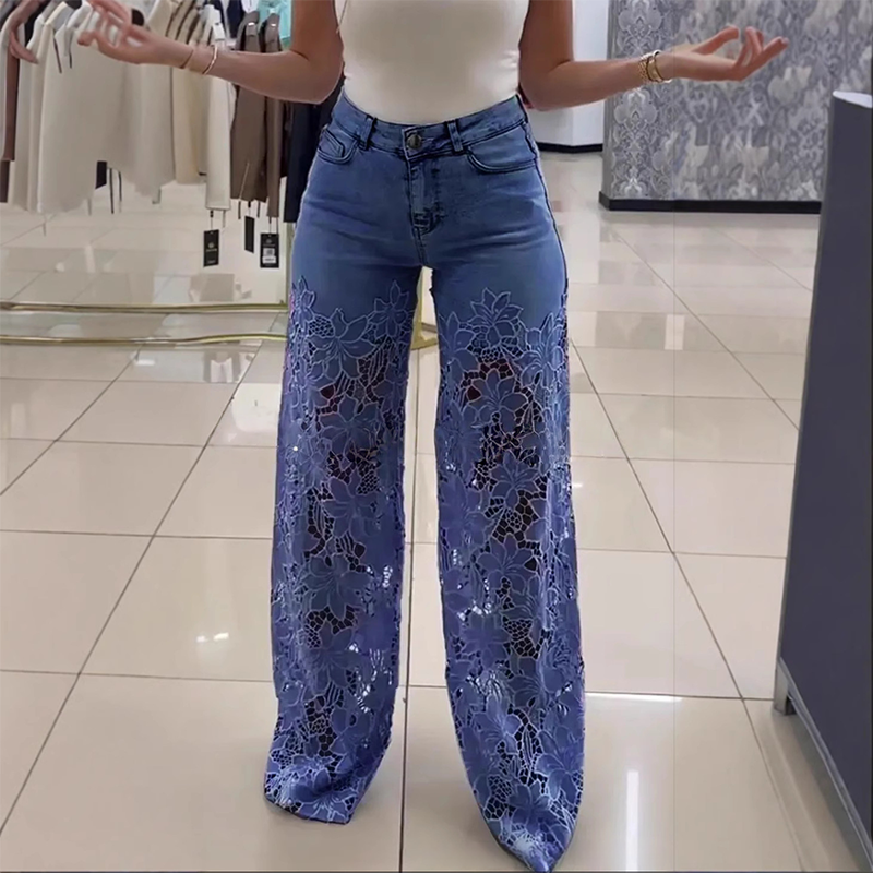 Darla™ | Patchwork Denim Jeans