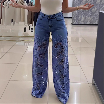 Darla™ | Patchwork Denim Jeans