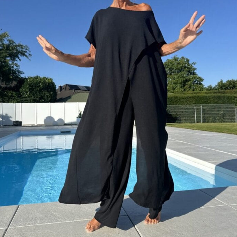 Mia™ | Off Shoulder Top & Pants Set