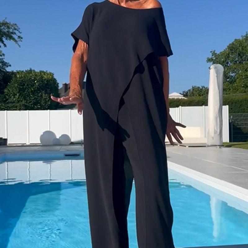 Mia™ | Off Shoulder Top & Pants Set